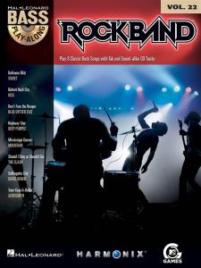 Bass Play-Along Volume 22: Rock Band