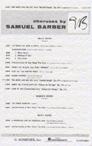 Samuel Barber: The Monk And His Cat