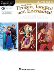Songs From Frozen, Tangled And Enchanted: Alto Saxophone (Book/Online Audio)