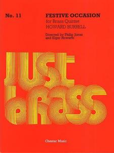 Howard Burrell: Festive Occasion For Brass Quintet - Score/Parts (Just Brass No.