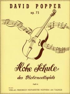 David Popper: Hohe Schule Des Violoncellspiels Op. 73 Band 4