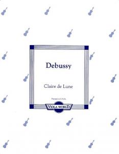 Claude Debussy: Clair De Lune (Viola)