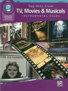 Top Hits From TV, Movies & Musicals - Cello (Book/CD)
