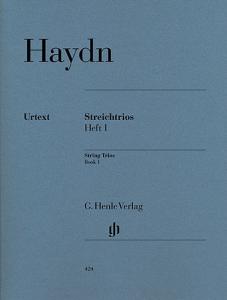 Franz Joseph Haydn: Streichtrios Heft I