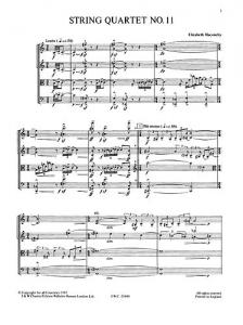 Maconchy: String Quartet No.11 (Study Score)