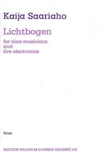 Kaija Saariaho: Lichtbogen (Score)