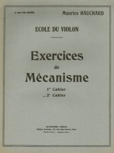M. Hauchard: Exercices de Mécanisme Vol.2 (Violin solo)