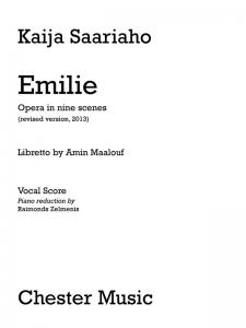 Kaija Saariaho: Emilie (Vocal Score)