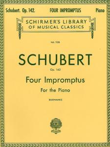 Franz Schubert: Four Impromptus For The Piano Op.142