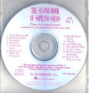 The Second Book Of Soprano Solos - Accompanying CD Set 2 (2 CDs)