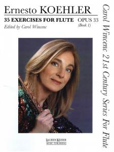 Ernesto Koehler: 35 Exercises For Flute Opus 33 - Book 1