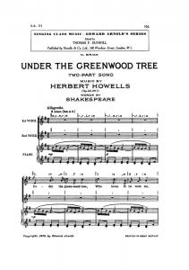 Herbert Howells: Under The Greenwood Tree