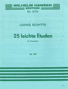 Ludvig Schytte: 25 Easy Studies For Piano Op.160