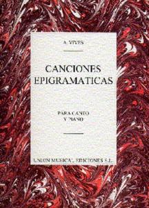Amadeo Vives: Canciones Epigramaticas