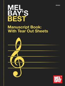Mel Bay's Best Manuscript Book (12 Stave)