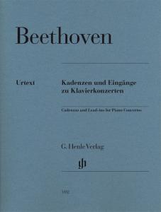 Ludwig Van Beethoven: Cadenzas And Lead-ins For Piano Concertos