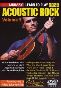 Lick Library: Learn To Play Easy Acoustic Rock - Volume 5