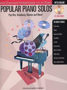 John Thompson's Modern Piano Course: Popular Piano Solos - Fifth Grade (Book and