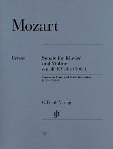 W.A. Mozart: Violin Sonata In E Minor K.304 (Henle Urtext Edition)