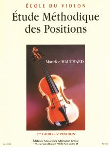 Hauchard: Étude Des Positions Volume 3 Violon