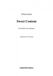 William Busch: Sweet Content
