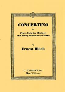 Ernest Bloch: Concertino