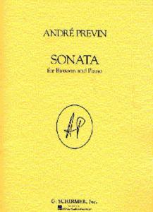 Andre Previn: Sonata For Bassoon And Piano