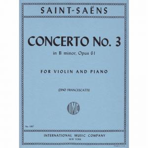 Violin Concerto No.3 B minor, op.61