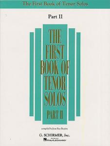 The First Book Of Tenor Solos Part II