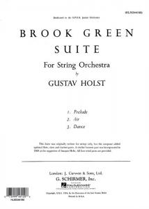 Gustav Holst: Brook Green Suite (Score)