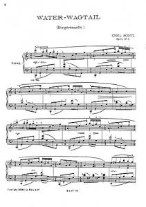 Cyril Scott: Water Wagtail Op.71 No.3