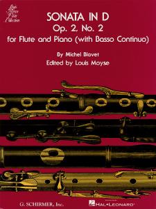 Michel Blavet: Sonata In D Minor For Flute And Piano