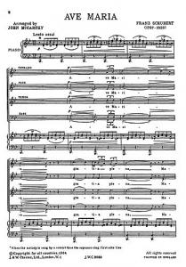 Franz Schubert: Ave Maria (McCarthey)
