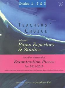 Teachers' Choice: Selected Piano Repertory & Studies 2011-2012 (Grades 1, 2 & 3)