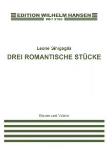 Leone Sinigaglia: 3 Romantic Pieces OP.13 (Violin and piano)