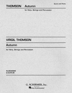 Virgil Thomson: Autumn