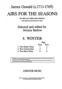 Oswald: Airs for the Seasons: No.4 Winter Flute And Piano
