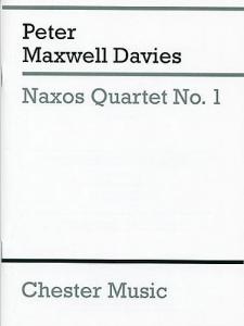 Peter Maxwell Davies: Naxos Quartet No.1 (Score)