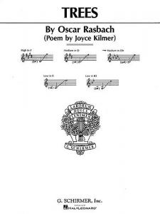 Oscar Rasbach: Trees (Medium-Low Voice)