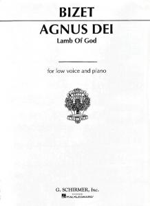 Georges Bizet: Agnus Dei (Low Voice)