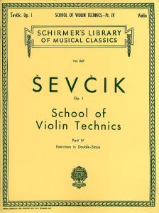 Otakar Sevcik: School Of Violin Technics Op.1 Book 4