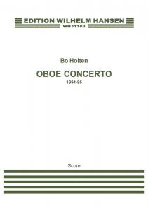 Bo Holten: Oboe Concerto (Score)