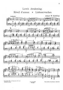 Albert Ketelbey: Loves Awakening (Piano)
