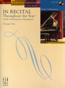 In Recital - Throughout The Year (With Performance Strategies): Volume Two - Boo