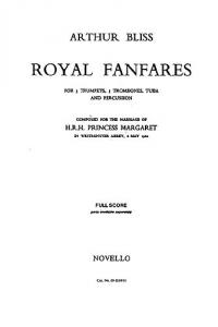 Arthur Bliss: Six Royal Fanfares Brass Ensemble (Score and Parts)