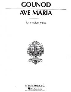 Charles Gounod: Ave Maria (Medium Voice)