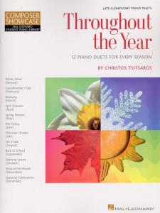 Christos Tsitsaros: Throughout The Year (Piano Duet)