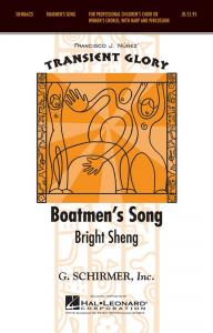 Bright Sheng: Boatmen's Song - SSAA With Percussion & Harp