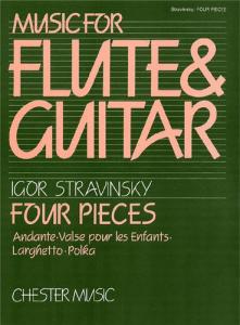 Igor Stravinsky: Four Pieces (Flute and Guitar)