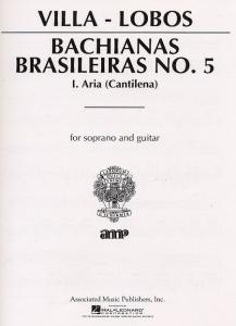Heitor Villa-Lobos: Bachianas Brasileiras No. 5 - 1. Aria (Cantilana)